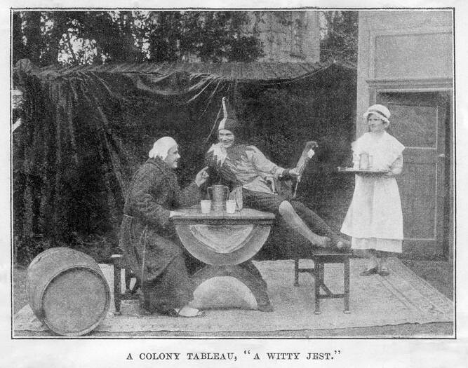 A Colony Tableau 'A Witty Jest'