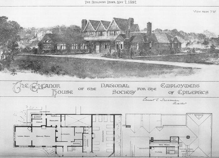 Eleanor House Architect's drawing 1897