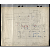 Queen Mary Wing plan - including Library
